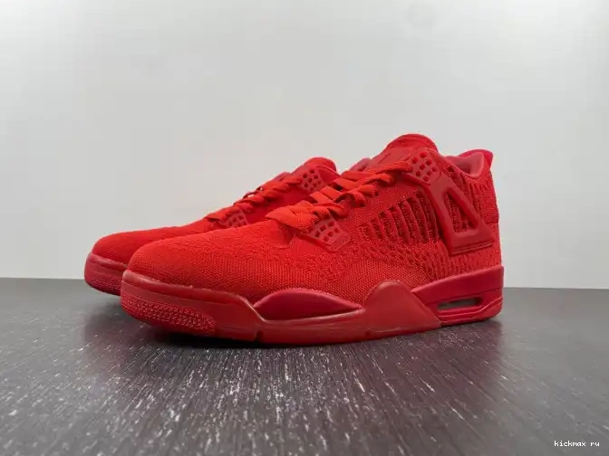 AQ3559-600 Jordan Retro 4 Flyknit Red 0606